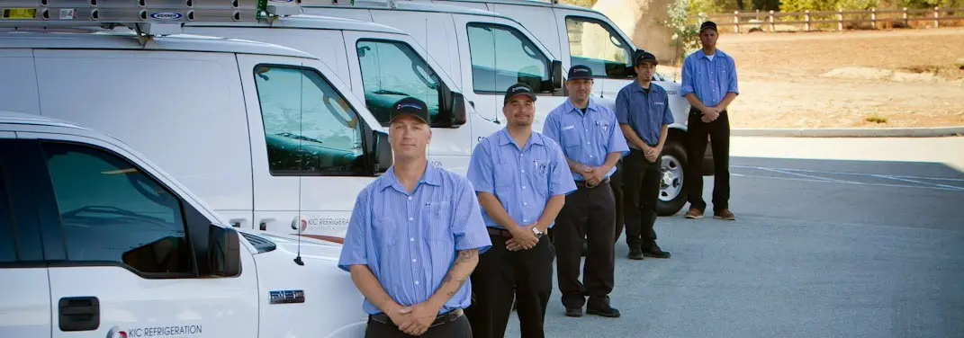 KIC Refrigeration crew ready for Mini Split Repair jobs across Plano